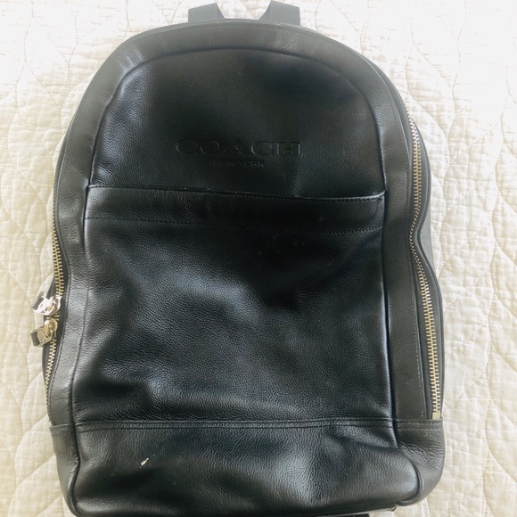 coach charles slim backpack